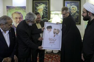 حداد عادل: شهادت برازنده دکتر لاریجانی بود + فیلم