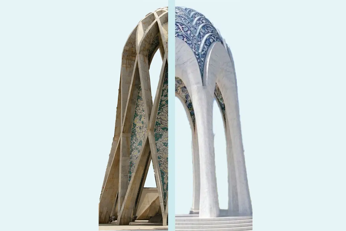 تعریض کشیده مقبره خیام