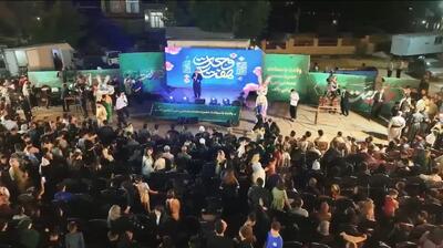  جشن بزرگ «امت احمد(ص)» در جوانرود برگزار شد+فیلم