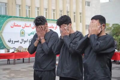  شناسایی و انهدام باند سارقان منزل در سمنان