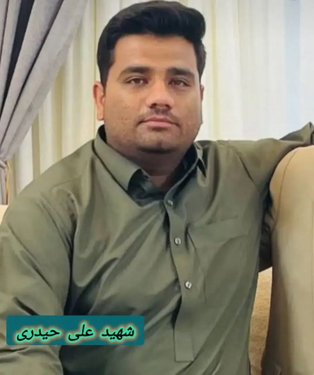عکس مرزبانی که در حمله تروریستی زاهدان به شهادت رسید