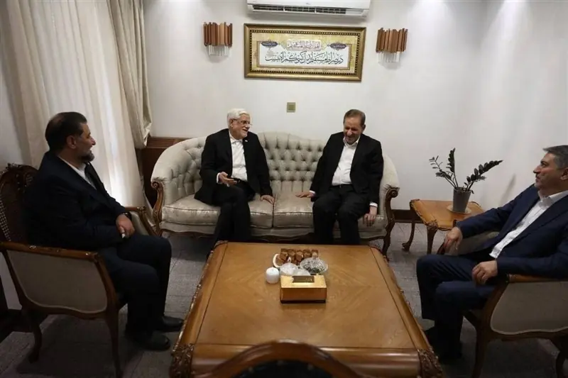 دیدار عارف با معاونان اول دولتهای گذشته به مناسبت هفته دولت - تسنیم