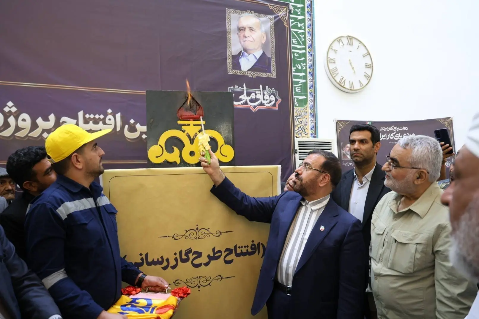 پایان گازرسانی به شهرهای فارس با افتتاح پروژه بلغان - تسنیم