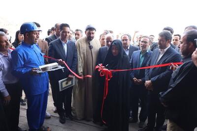 افتتاح کارخانه فروسیلیس ملایر با حضور وزیر دادگستری - تسنیم