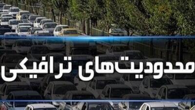  محدودیت ترافیکی در محور صوفیان_مرند