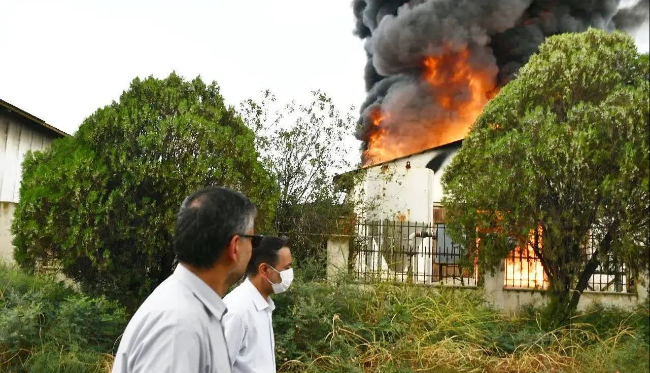 ۲۲ نفر در آتشسوزی شهرک صنعتی آققلا مصدوم شدند | آخرین خبر