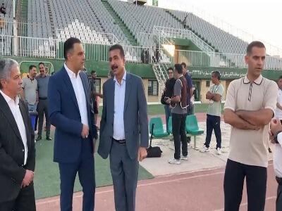 حضور سهامدار عمده ومدیرعامل در زمین | آخرین خبر