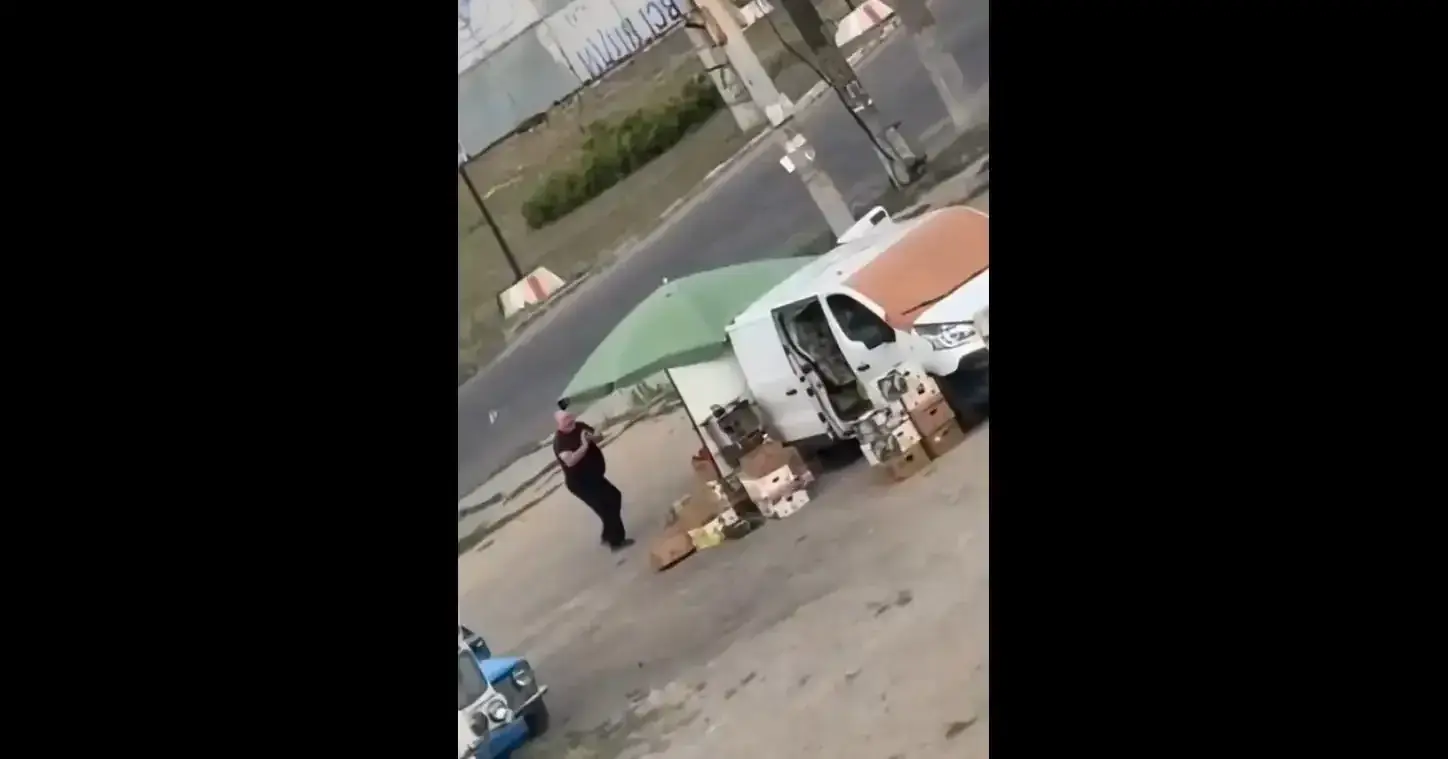  پهپاد روسی با میوه فروش اوکراینی چه کرد؟!