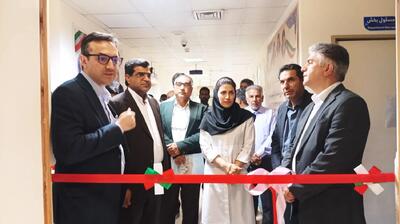  مرکز ماموگرافی بیمارستان رودان افتتاح شد
