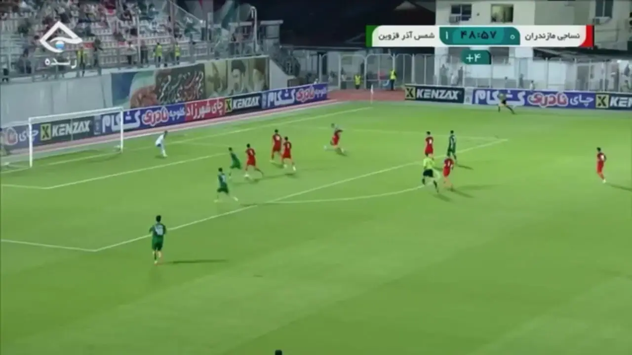  ببینید؛ خلاصه بازی نساجی 0 - شمس آذر 2