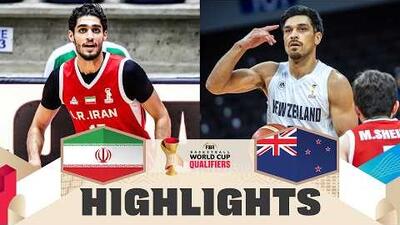 خلاصه بازی بسکتبال ایران 91-93 نیوزیلند (انتخابی جام جهانی ۲۰۲۷)