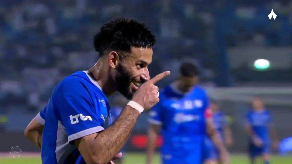  گل پنجم الهلال به الخلیج (سلطان منداش)