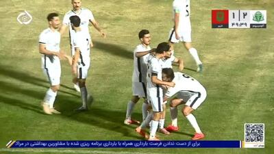  گل دوم آلومینیوم اراک به خیبر خرم آباد (ابوالفضل قنبری)