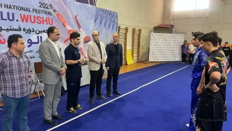 بازدید رئیس فدراسیون و داور بینالمللی از اردوی تیم ملی تالو