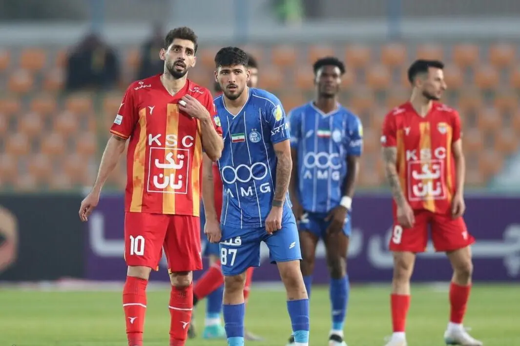 فولاد و استقلال امتیازات را تقسیم کردند