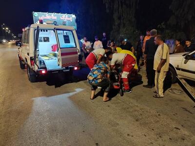 امدادرسانی هلالاحمر نوشهر به چهار حادثه جادهای با ۶ مصدوم