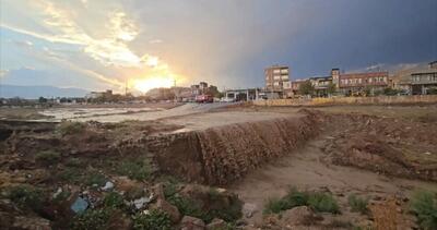  طغیان رودخانه سِلاو در شهرستان شوط