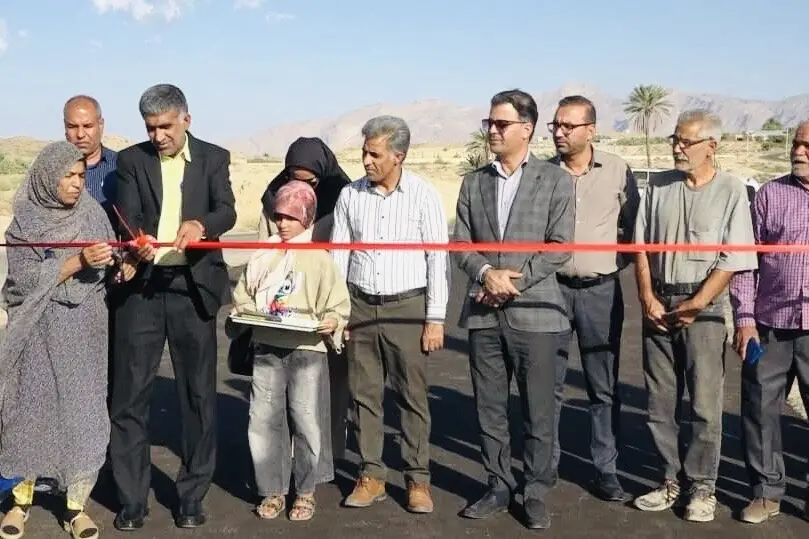 بهرهبرداری از طرح آسفالت معابر روستای «کِشرودخانه» حاجیآباد