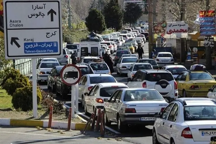  هشدار به مسافران؛ جاده چالوس و تهران شمال یک‌طرفه شدند