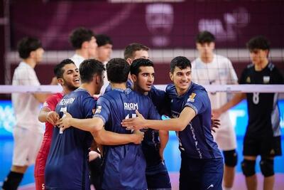 صعود تیم والیبال پسران ایران به فینال قهرمانی جهان