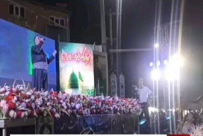  اجرای پیام عزیزی در جشن مهمانی امت احمد