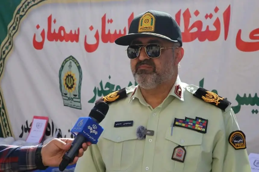 افزایش ۴۲۸ درصدی کشفیات مواد مخدر در سمنان؛ امنیت خط قرمز پلیس