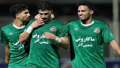 شمس‌آذر نخستین پیروزی فصل را مقابل نساجی جشن گرفت - پارس فوتبال