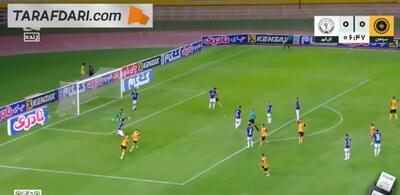  گل کسری طاهری به گل گهر (سپاهان 1-0 گل گهر) - پارس فوتبال