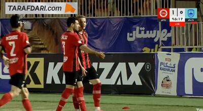  گل تومیسلاو اشترکالی به چادرملو (چادرملو 0-2 تراکتور) - پارس فوتبال
