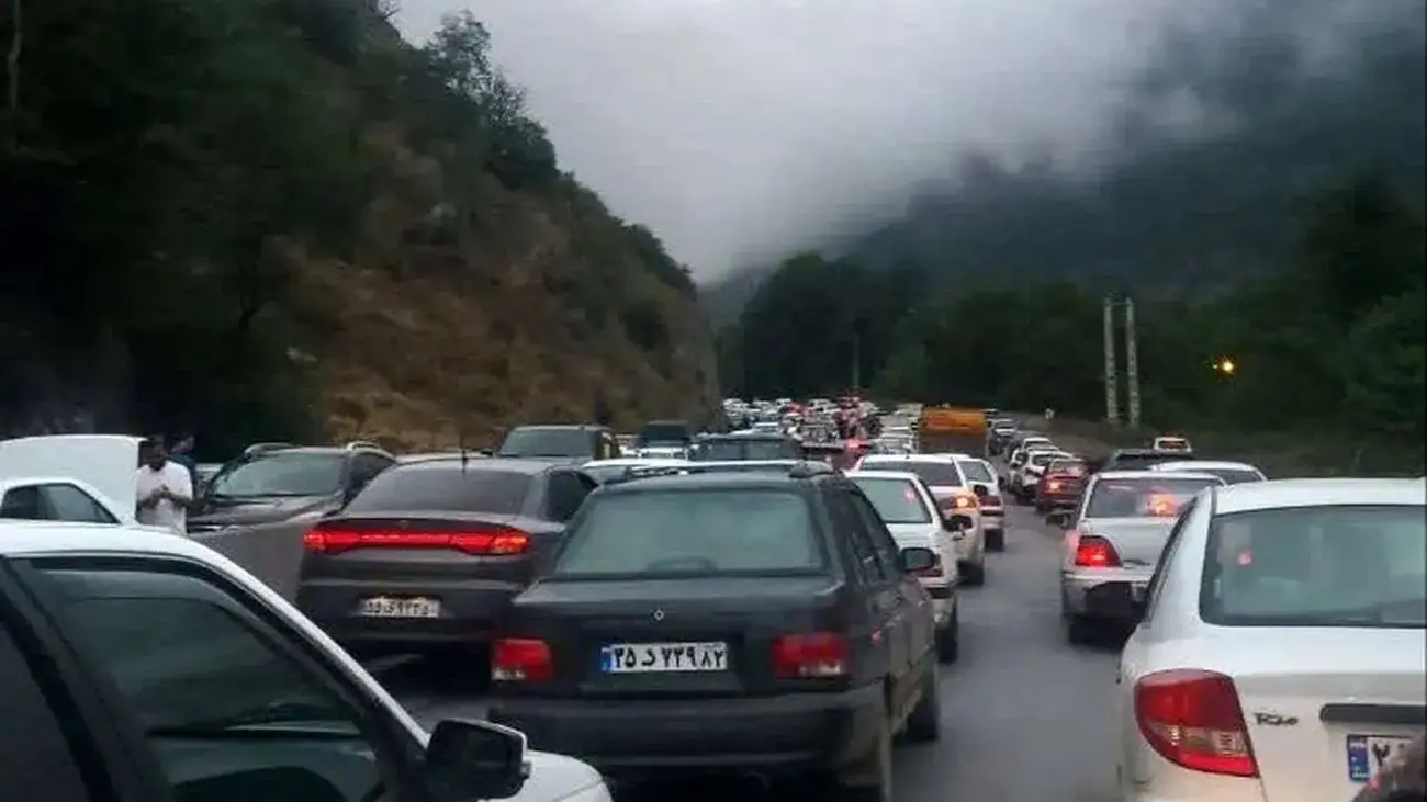 جاده چالوس بسته شد + جزئیات