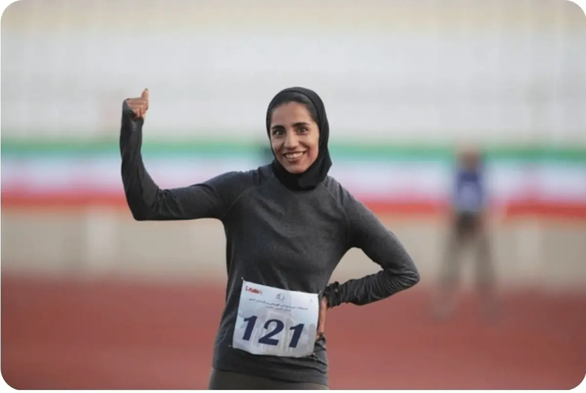 شکستن رکورد سهساله ۱۰۰ متر بامانع بانوان ایران توسط فائزه آشورپور