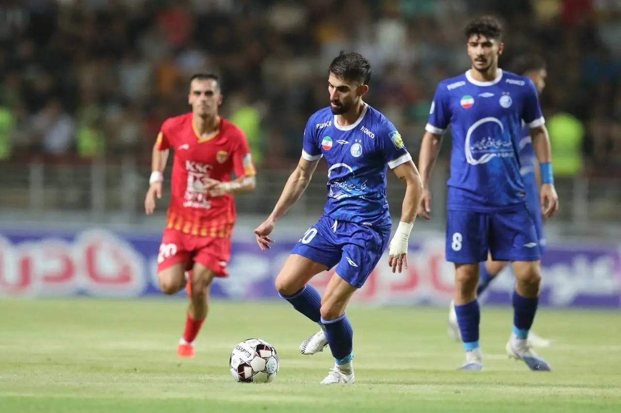 فولاد خوزستان صفر - استقلال صفر؛ توقف آبیها پیش از دربی مقابل شعبه دوم پرسپولیس