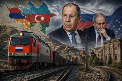  جنگ ریلی در قفقاز؛ خشم روسیه از چرخش ترانزیتی ارمنستان به سمت غرب - تسنیم