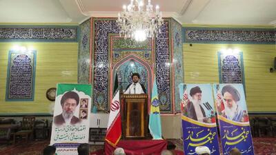 گزارش تصویری از اقامه نمازجمعه هریس از لنز دوربین شهروندخبرنگار