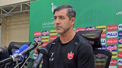 باقری: پرسپولیس پوستاندازی کرده و به زمان نیاز دارد