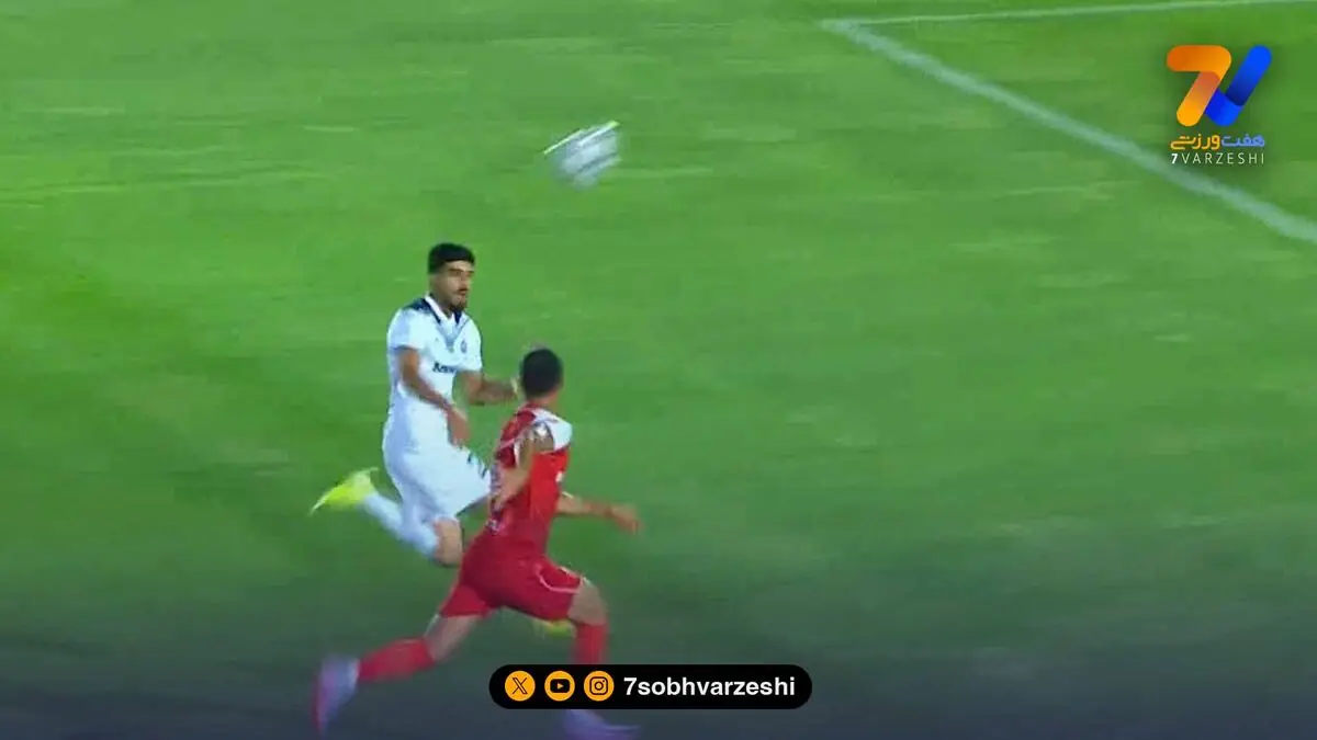  ارسال کنعانی و گل به خودی ملوان مقابل پرسپولیس