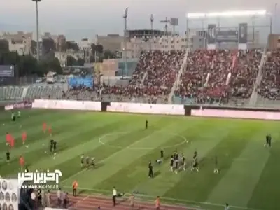  گرم کردن بازیکنان ملوان و پرسپولیس پیش از بازی | آخرین خبر