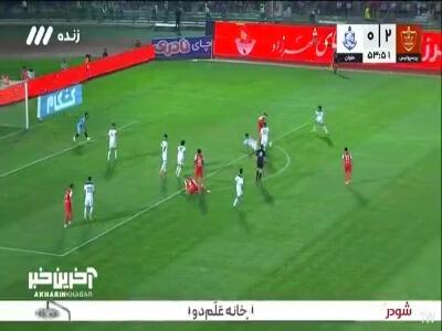  صحنه مشکوک به پنالتی در محوطه جریمه ملوان | آخرین خبر