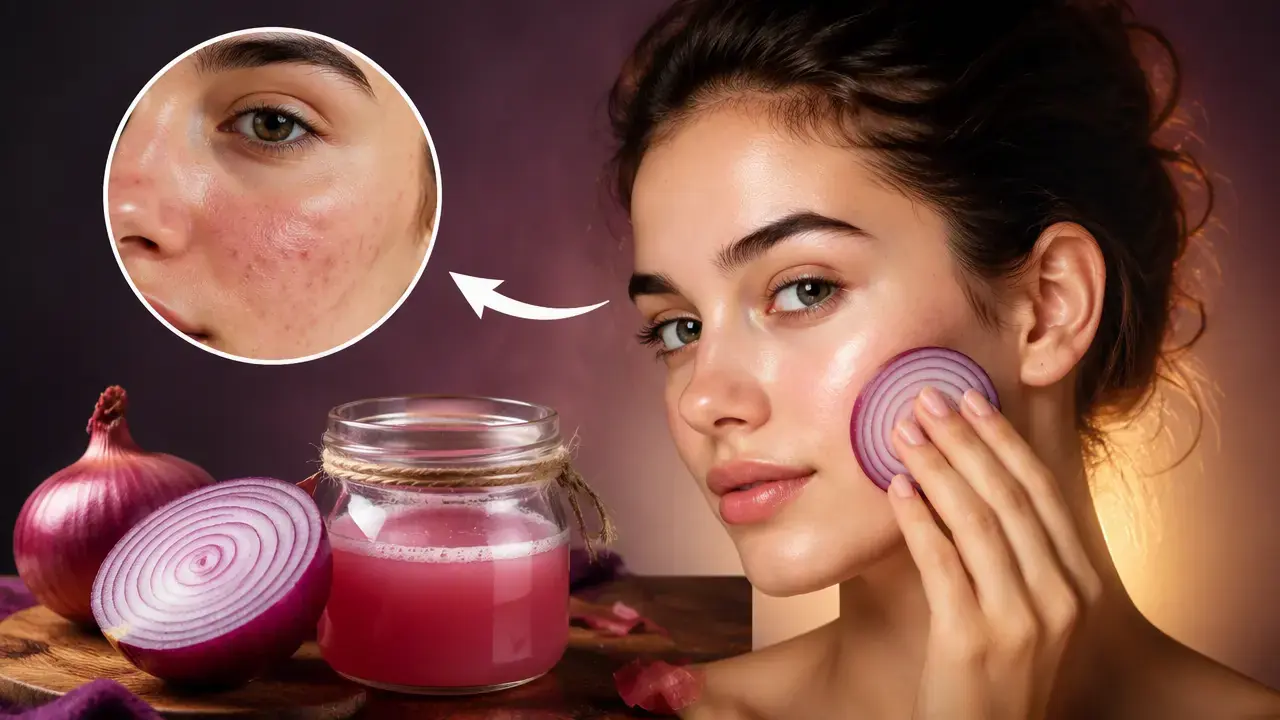  معجزه ماسک آب پیاز برای رفع جوش و لک صورت + نحوه استفاده