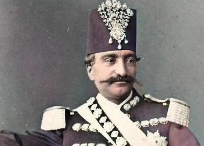 «ناصرالدین شاه، ملیجک و امین حضور» در سفر (عکس)