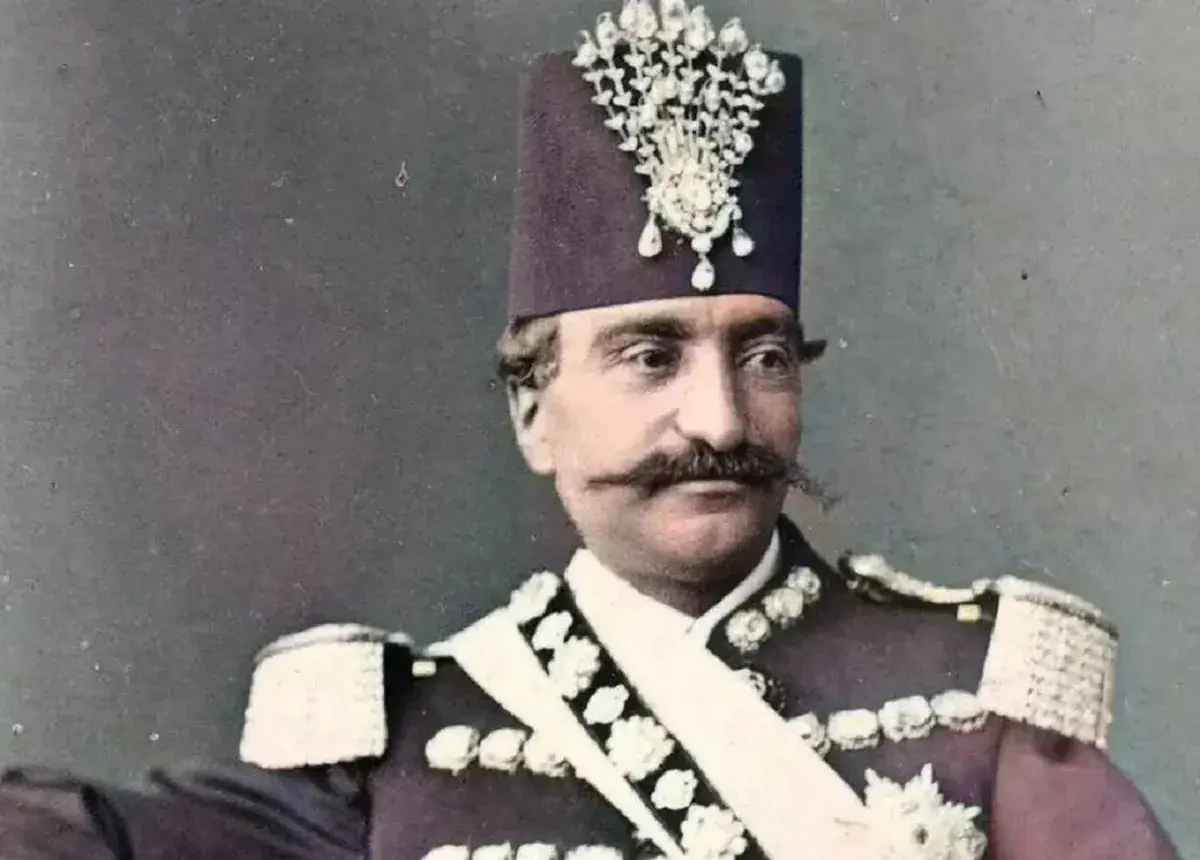 «ناصرالدین شاه، ملیجک و امین حضور» در سفر (عکس)