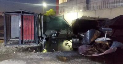 انفجار در یک کارگاه در بزرگراه آزادگان؛ یک کارگر جان باخت
