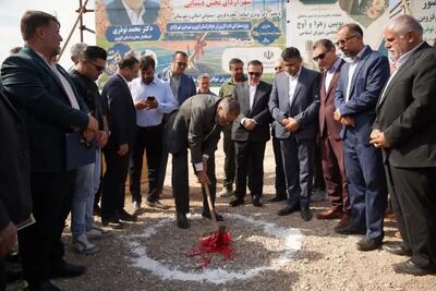 تحقق عدالت آموزشی در ارداق با آغاز ساخت مدرسه ۶ کلاسه
