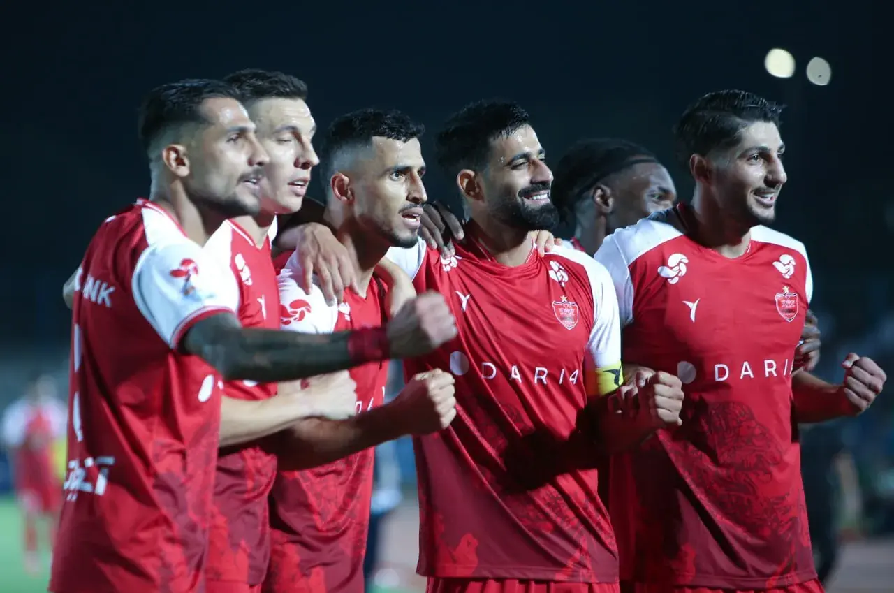  دیدار تیم های فوتبال پرسپولیس _ ملوان