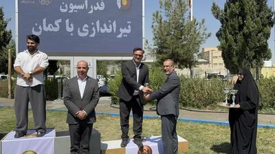 مقام سوم نماینده استان قزوین در لیگ برتر تیراندازی با کمان کشور در سال ۱۴۰۵