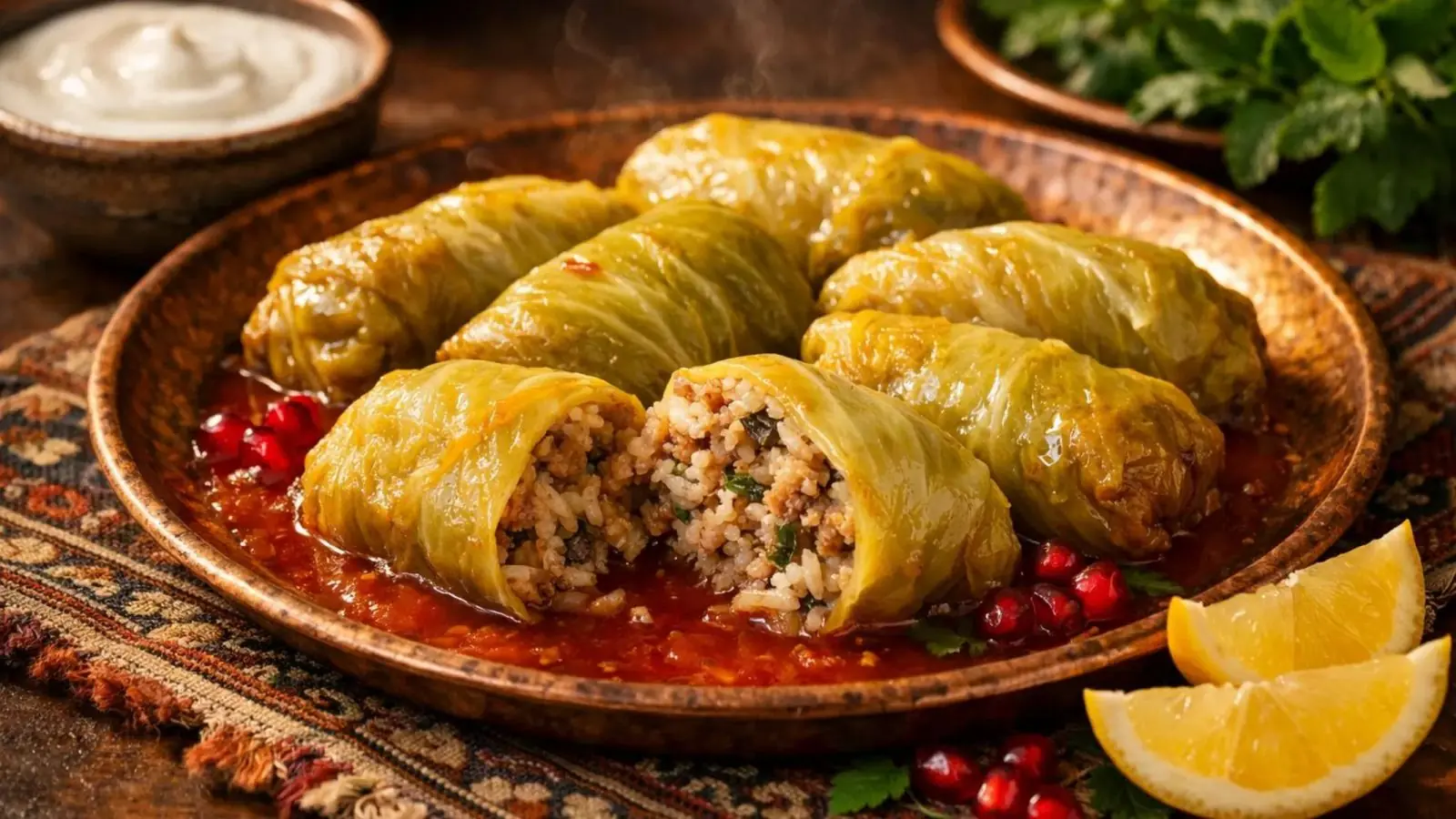طرز تهیه دلمه کلم برگ؛ راز خوشمزگی یک دلمه مجلسی و خوش عطر