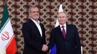پزشکیان در این تاریخ با پوتین دیدار میکند