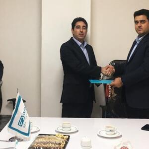 معارفه مدیر جدید شعبه گنبد کاووس بیمه دی / تأکید بر تقویت جایگاه بیمه دی در شرق استان گلستان