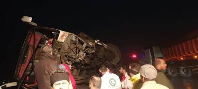  تصادف مرگبار ساوه–تهران ۳ کشته و ۲ مصدوم برجای گذاشت