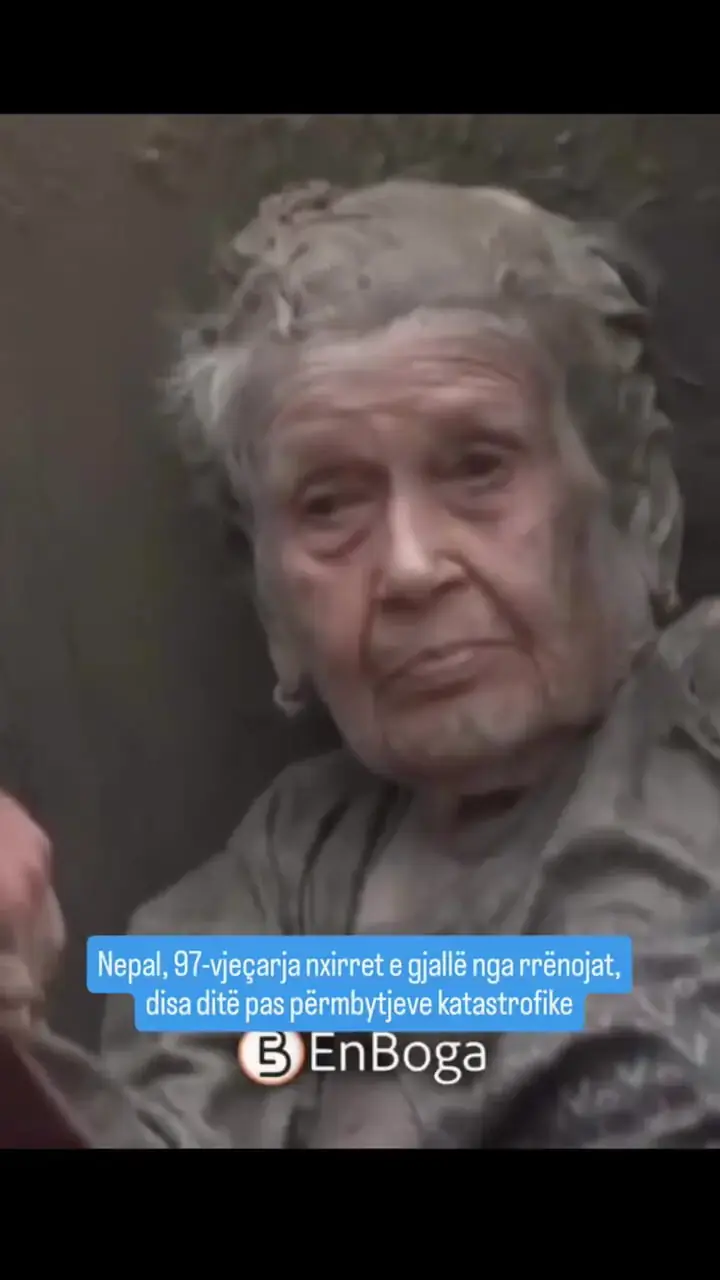 مادربزرگ ۹۷ ساله، بازمانده شگفت‌انگیز سیل نپال